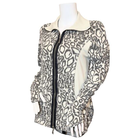 Hard Tail Forever Long Leopard Fitted Jacket SZ S  $98 - Picture 3 of 11